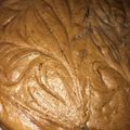Cooksnap Sabtuyah Sepawi semasa beliau membuat Kek kukus marble pisang tanduk.