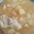 El cooksnap de Sandra cuando hizo Merluza a la gallega.