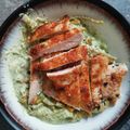El cooksnap de ilianaGatto cuando hizo Pechuga en salsa de cilantro.
