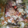El cooksnap de archi Martinez cuando hizo Pollo asado con patatas panaderas.