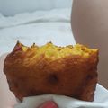 El cooksnap de Gabriela Olivares cuando hizo Sopaipillas con zapallo.
