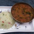 Binita Makwana's cooksnap of when they made દાલ ફ્રાય અને જીરા રાઈસ (Dal Fry Jeera Rice Recipe In Gujarati).