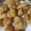 El cooksnap de Anamari cuando hizo Buñuelos de bacalao.