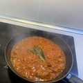 El cooksnap de Julio Esteban Mondejar cuando hizo Magro de cerdo en salsa.