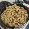 Christina.Nicole's cooksnap of when they made Creamy Pesto Chicken & Bow Ties.