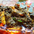 Ñôôri Màlîk's cooksnap of when they made Palak Chicken.