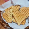 El cooksnap de Yanett Vivanco cuando hizo Masa de un riquísimo waffle 🧇 😍.