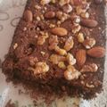 El cooksnap de Angela Mabel Nievas Pastén cuando hizo Brownie vegano fácil.