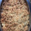El cooksnap de Sandra Rios cuando hizo Crumble de manzana 🍎.