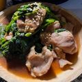 Chen CHEN 的 薑燒肉片炒菠菜 cooksnap