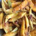Cooksnap Dapur Yusfarisyia semasa beliau membuat Sambal Mempelam Masak.