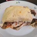 El cooksnap de Jorge del Olmo cuando hizo Lasaña de berenjena.