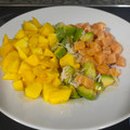 El cooksnap de Carmen Gutierrez Ruano cuando hizo Poke salmón, aguacate y mango.