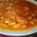 El cooksnap de manuel cuando hizo Alubias blancas con oreja y chorizo.