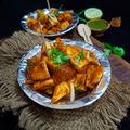 Anjana Sahil Manchanda का कुकस्नैप जब उन्होंने दिल्ली की मशहूर आलू चाट (delhi ka mashoor aloo chaat recipe in Hindi) बनाया था।