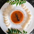 Deepa का कुकस्नैप जब उन्होंने मिनी रवा इडली सांबर (mini rava idli sambar recipe in Hindi) बनाया था।