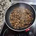 El cooksnap de Guillermo N cuando hizo Salteado de Shitake y Portobello.