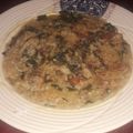 Mamu's cooksnap of when they made Faten tsakin masara.