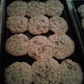 Russell Mikesell's cooksnap of when they made Monster Cookies.