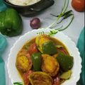 SOMASREE BAIDYA's cooksnap of when they made এগ চিলি (egg chilli recipe in Bengali).
