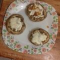 El cooksnap de Esther Soto cuando hizo Champiñones rellenos.