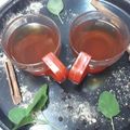 Dipti Mehrotra का कुकस्नैप जब उन्होंने हरा टी काढ़ा (hara Tea Kadha recipe in Hindi) बनाया था।