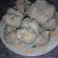 El cooksnap de Cintia Palomo cuando hizo Pancitos saborizados rellenos.