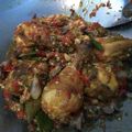 Cooksnap dari Dinan Ayu untuk resep Ayam Balado (cabe merah vs rawit)
