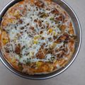 Mrs Prachi Umesh Taldevkar's cooksnap of when they made Chicken Pizza.