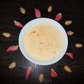 Helly shah's cooksnap of when they made કેસર ફિરની ખીર (Saffron phirni kheer recipe in Gujarati).