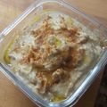 El cooksnap de davidespigaresmorales cuando hizo Hummus {crema árabe de garbanzos y tahini}.