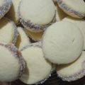 El cooksnap de Daiana cuando hizo Alfajores de Maicena clásicos.