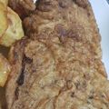 El cooksnap de Luisina Lopez cuando hizo Milanesas marineras.