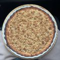 El cooksnap de Pia Braga cuando hizo Tarta Crumble de Manzana.