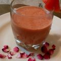 Sumita Sarkhel's cooksnap of when they made Watermelon lassi.