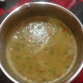 El cooksnap de Carmen Palomino cuando hizo Caldo de habas a la mexicana.