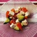Leonella's cooksnap of when they made 🍅🥒 Bauernsalat 🧅🥖.