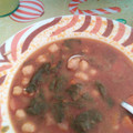 El cooksnap de Yoli cuando hizo Garbanzos con espinacas y majado Andaluz.
