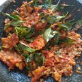 Cooksnap dari Rika Rombon Harriseno untuk resep Sambal tempe kemangi