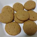 El cooksnap de celeste cuando hizo Galletitas integrales con miel y canela bañadas.