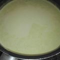 El cooksnap de Berenice Jasso cuando hizo Crema de calabacitas.