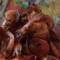 El cooksnap de Cinthya Vallejo de Nisthal cuando hizo Camarones al ajillo🦐🧄🌿🍲.