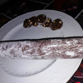 El cooksnap de Noelia. C cuando hizo Fuet de chocolate o salchichón de chocolate.