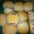 El cooksnap de vanesa albornoz cuando hizo Pancitos saborizados.