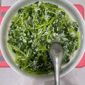 智琳 黃 的 莧菜吻仔魚 cooksnap