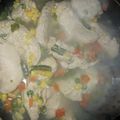 El cooksnap de Francisca Acevedo Ibarra cuando hizo Pollo arvejado.