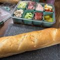 snackle time's cooksnap of when they made Snackle box Sub/ sandwich bar.