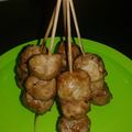 Cooksnap dari Miranti Diah ⓝ untuk resep Sate Baso (Baso Bakar) #postingrame2_sate