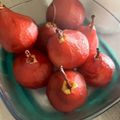 El cooksnap de Dagoberto cuando hizo Manzanas al vino tinto.