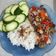 Cooksnap dari fitria haroen untuk resep Se'i Sapi Homemade Sambal Matah Super Gampang Lalap Kangkung